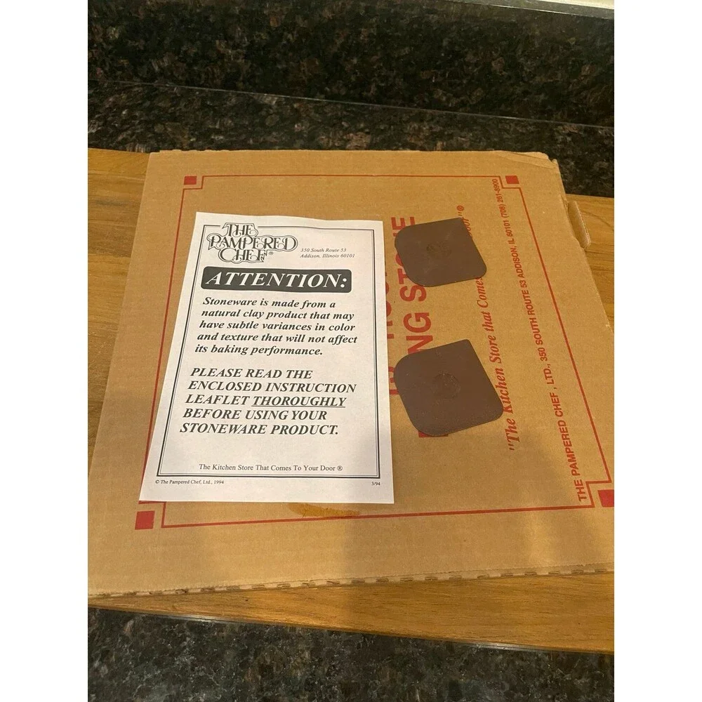 Pampered Chef Pizza Stone 13